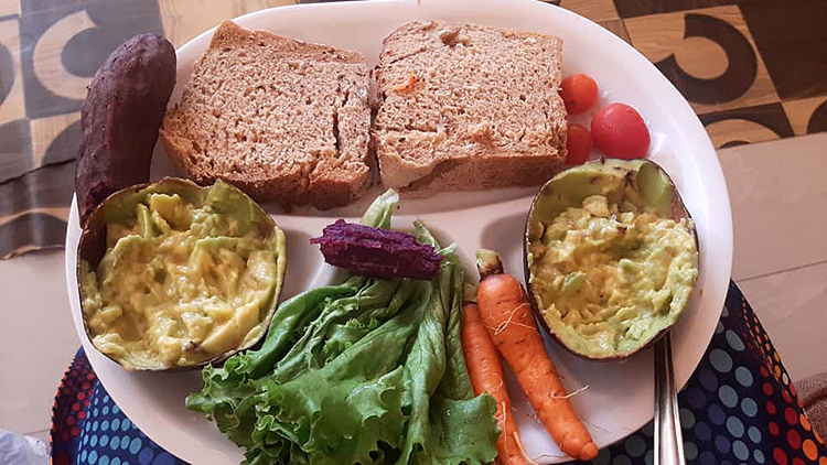 Organic Food at Ubuntu Learning Center